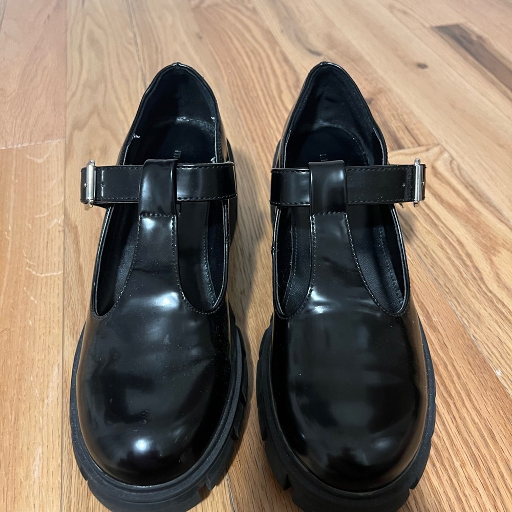 Madden Girl Mary Jane’s Black Shoes